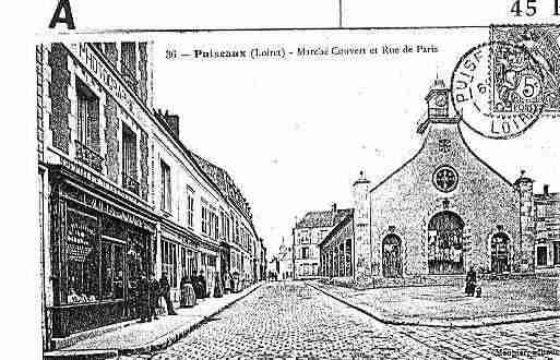 Ville de PUISEAUX Carte postale ancienne