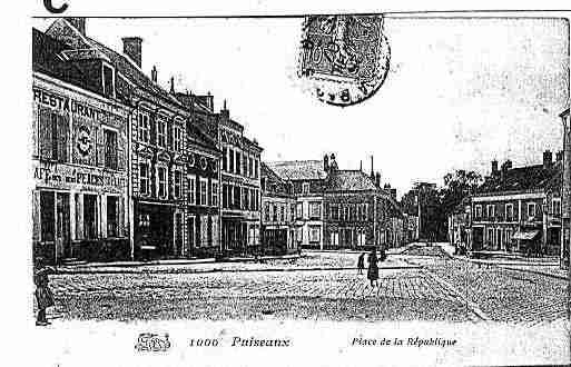 Ville de PUISEAUX Carte postale ancienne