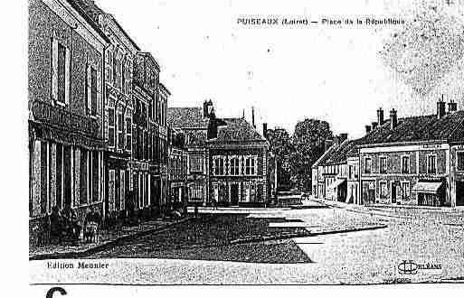 Ville de PUISEAUX Carte postale ancienne