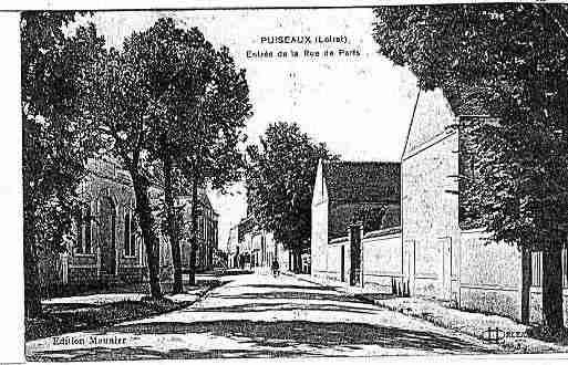 Ville de PUISEAUX Carte postale ancienne