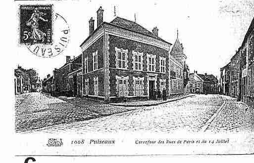 Ville de PUISEAUX Carte postale ancienne