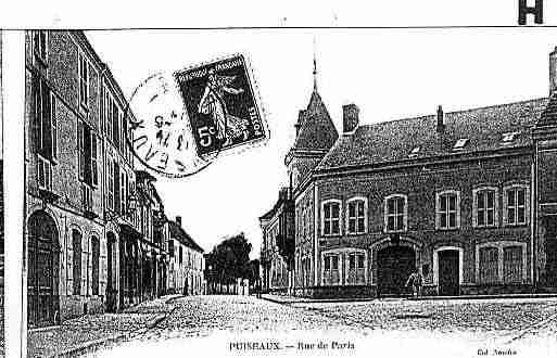 Ville de PUISEAUX Carte postale ancienne