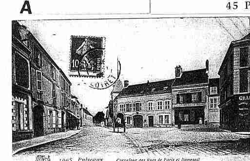 Ville de PUISEAUX Carte postale ancienne