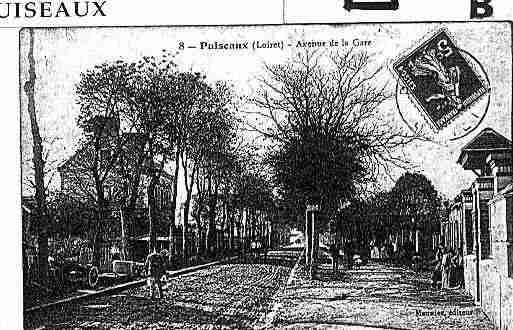 Ville de PUISEAUX Carte postale ancienne