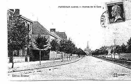 Ville de PUISEAUX Carte postale ancienne