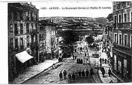 Ville de PUYENVELAY(LE) Carte postale ancienne