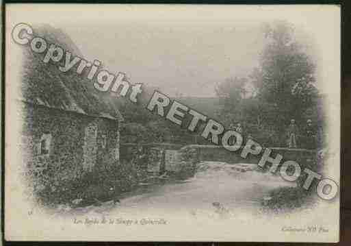 Ville de QUINEVILLE Carte postale ancienne