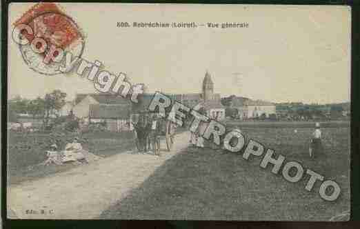 Ville de REBRECHIEN Carte postale ancienne