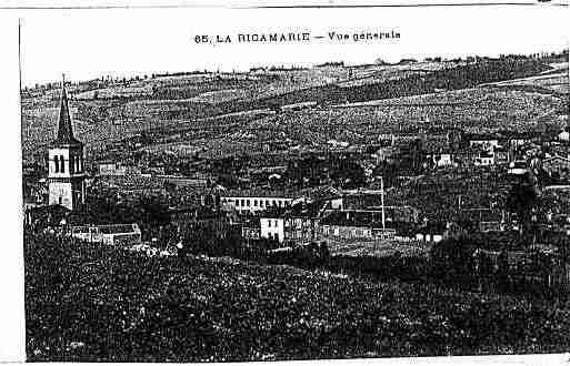 Ville de RICAMARIE(LA) Carte postale ancienne