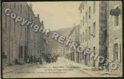 Ville de RIOTORD Carte postale ancienne