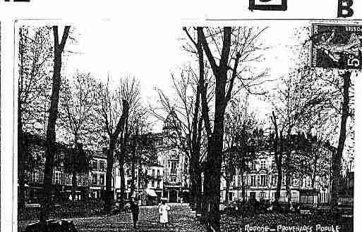 Ville de ROANNE Carte postale ancienne