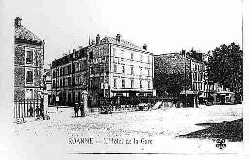 Ville de ROANNE Carte postale ancienne