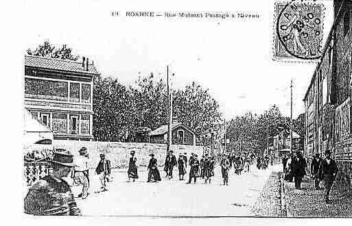 Ville de ROANNE Carte postale ancienne