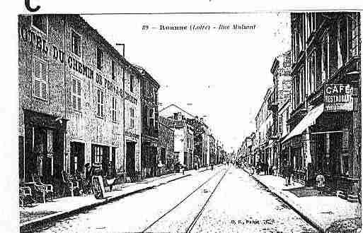 Ville de ROANNE Carte postale ancienne