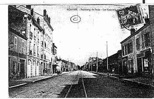 Ville de ROANNE Carte postale ancienne