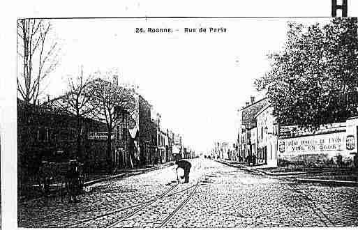 Ville de ROANNE Carte postale ancienne