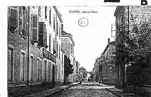 Ville de ROANNE Carte postale ancienne