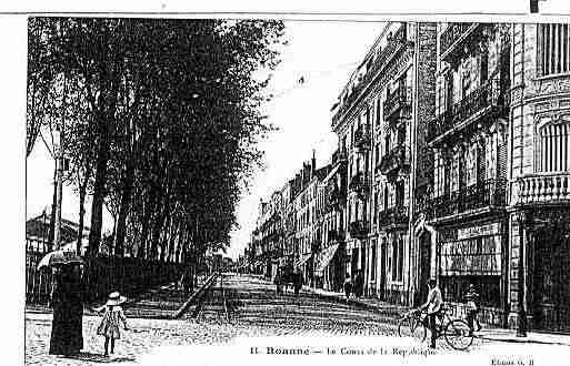 Ville de ROANNE Carte postale ancienne