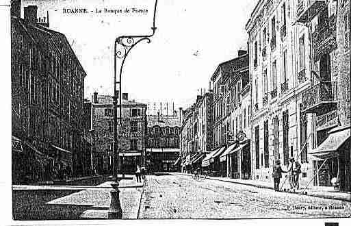 Ville de ROANNE Carte postale ancienne