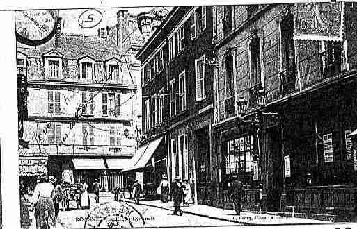 Ville de ROANNE Carte postale ancienne