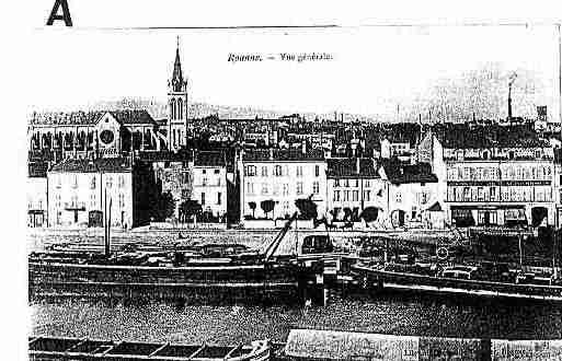 Ville de ROANNE Carte postale ancienne