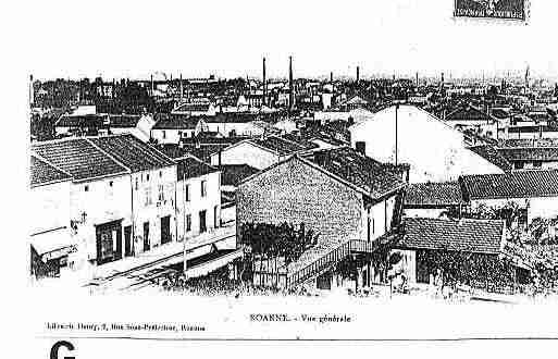 Ville de ROANNE Carte postale ancienne