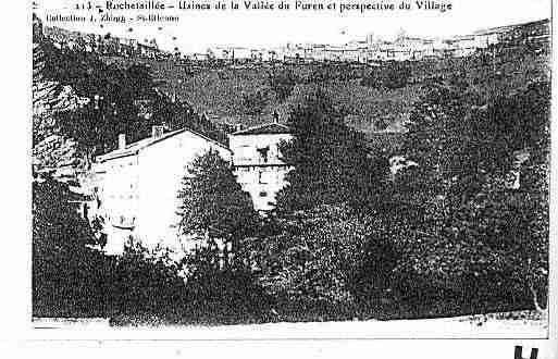 Ville de ROCHETAILLEE Carte postale ancienne