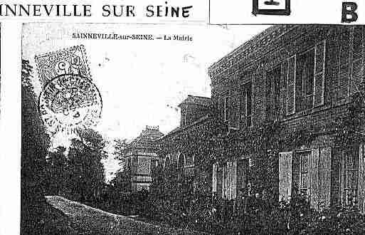 Ville de SAINNEVILLESURSEINE Carte postale ancienne