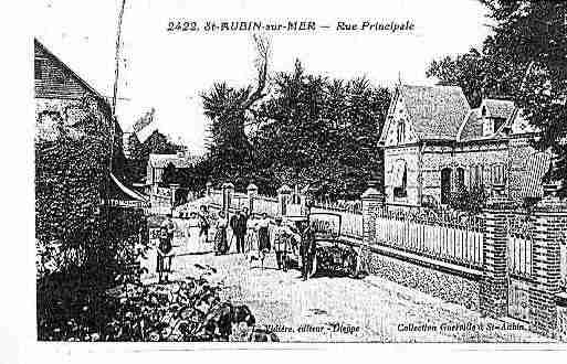 Ville de SAINTAUBINSURMER Carte postale ancienne