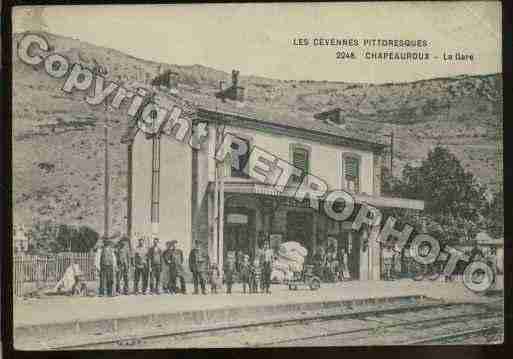 Ville de SAINTBONNETDEMONTAUROUX Carte postale ancienne