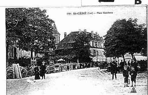 Ville de SAINTCERE Carte postale ancienne