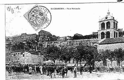 Ville de SAINTCHAMOND Carte postale ancienne