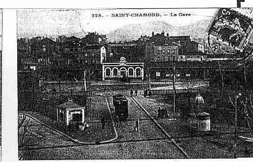 Ville de SAINTCHAMOND Carte postale ancienne