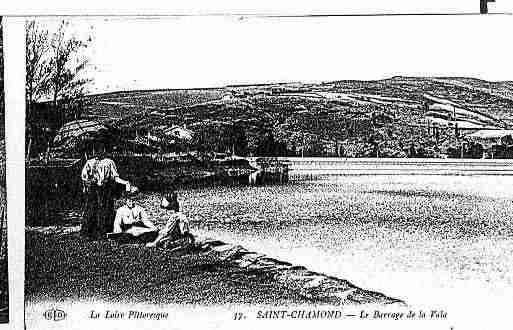 Ville de SAINTCHAMOND Carte postale ancienne