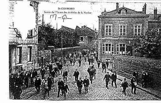 Ville de SAINTCHAMOND Carte postale ancienne