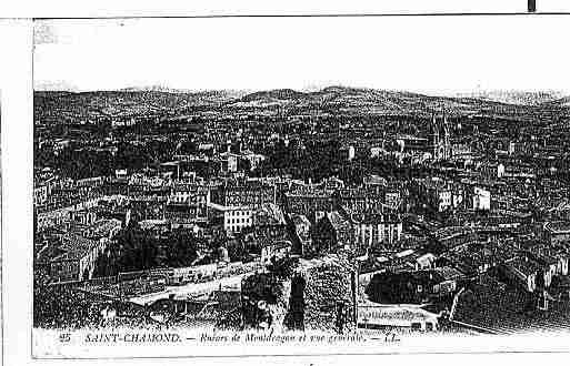 Ville de SAINTCHAMOND Carte postale ancienne