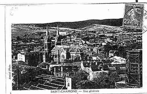 Ville de SAINTCHAMOND Carte postale ancienne