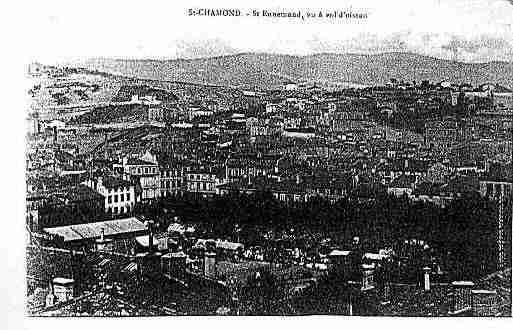 Ville de SAINTCHAMOND Carte postale ancienne