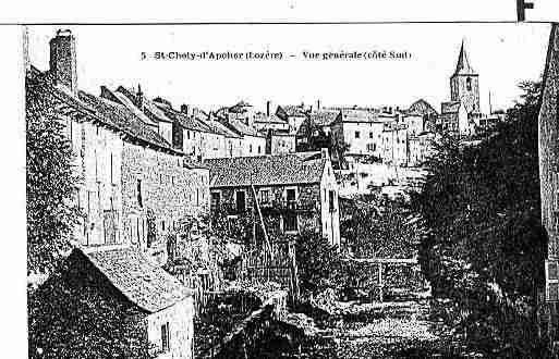 Ville de SAINTCHELYD\\\'APCHER Carte postale ancienne