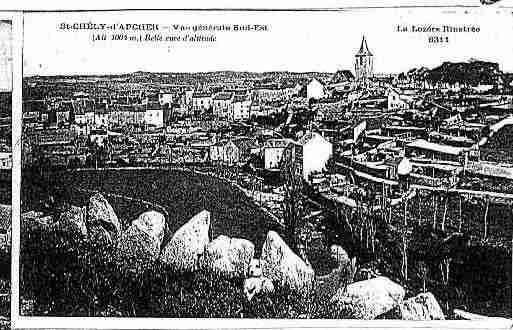 Ville de SAINTCHELYD\'APCHER Carte postale ancienne