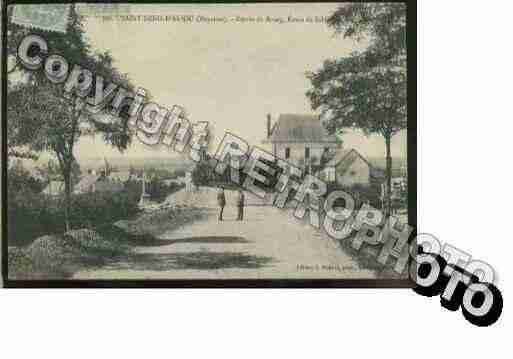 Ville de SAINTDENISD\'ANJOU Carte postale ancienne