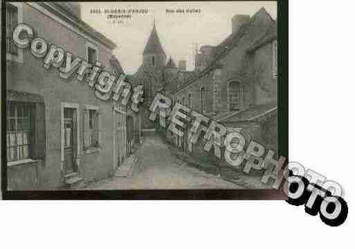 Ville de SAINTDENISD\'ANJOU Carte postale ancienne