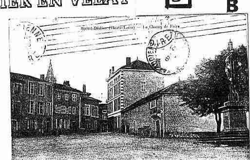 Ville de SAINTDIDIERENVELAY Carte postale ancienne