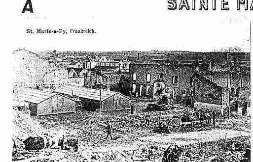 Ville de SAINTEMARIEAPY Carte postale ancienne