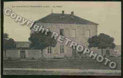 Ville de SAINTFORGEUXLESPINASSE Carte postale ancienne