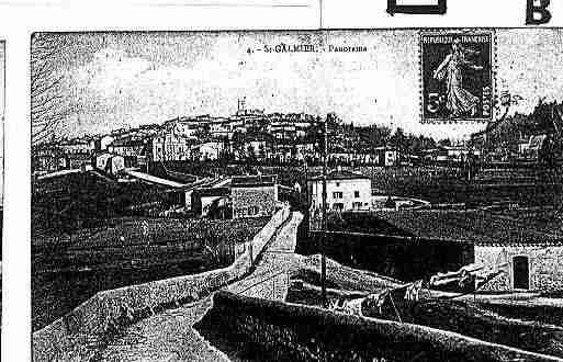 Ville de SAINTGALMIER Carte postale ancienne