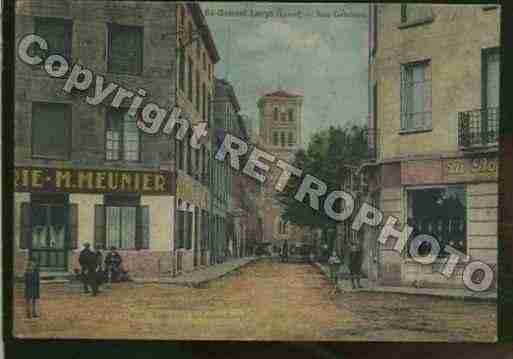 Ville de SAINTGENESTLERPT Carte postale ancienne