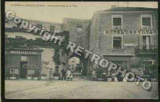 Ville de SAINTHAONLECHATEL Carte postale ancienne