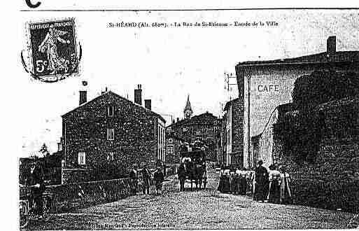 Ville de SAINTHEAND Carte postale ancienne