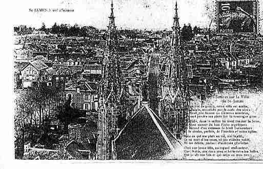 Ville de SAINTJAMES Carte postale ancienne